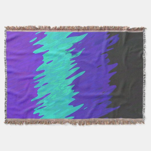 Couverture Drapeau de fierté Alexigender Abstrait Squiggly Tr (Devant)