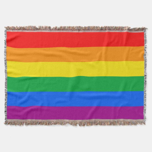 Couverture Drapeau de fierté arc-en-ciel LGBTQ+ (Devant)
