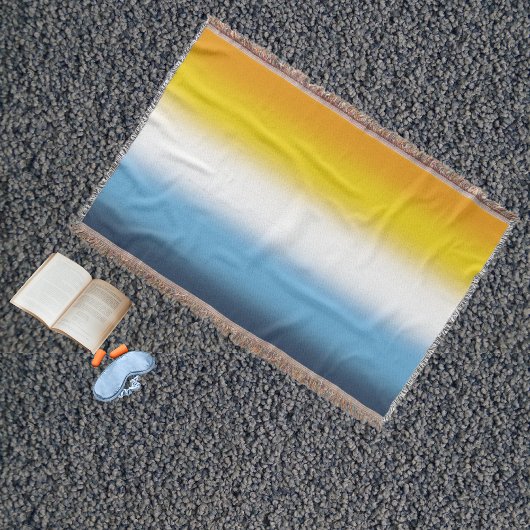 Couverture Drapeau de fierté AroAce à dégradé - Drapeau AroAc