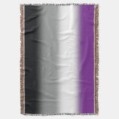 Couverture Drapeau de fierté asexuée à dégradé - Drapeau ACE  (devant Vertical)