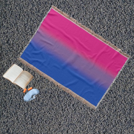 Couverture Drapeau de fierté bisexuel à dégradé – Drapeau Bi 