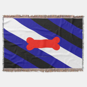 Couverture Drapeau de fierté de jeu de chiots de SlipperyJoe 