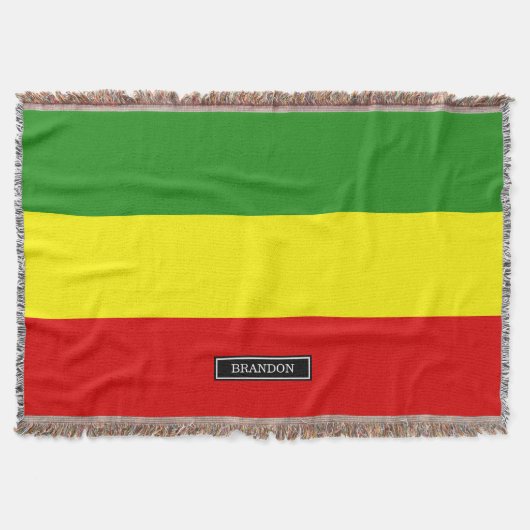 Couverture Drapeau de fierté de Rastafarian (Devant)