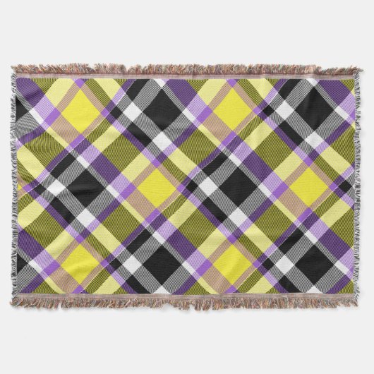 Couverture Drapeau de fierté éclectique boho non binaire à ca (Devant)