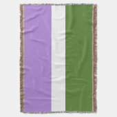 Couverture Drapeau de fierté genderqueer de SlipperyJoe lavan (devant Vertical)