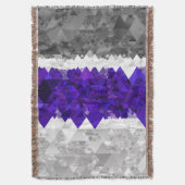 Couverture Drapeau de fierté Greygender Boho Géométrique Mod (devant Vertical)