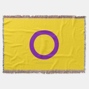 Couverture Drapeau de fierté intersexe de SlipperyJoe's fond