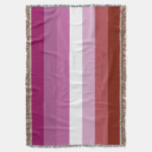 Couverture Drapeau de fierté lesbienne de SlipperyJoe féminin (devant Vertical)