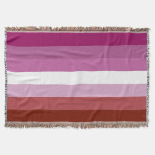 Couverture Drapeau de fierté lesbienne de SlipperyJoe féminin