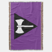 Couverture Drapeau de fierté lesbienne SlipperyJoe puissant s (devant Vertical)