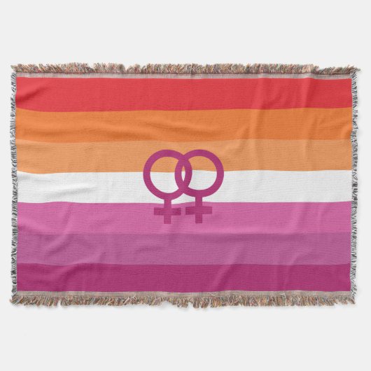 Couverture Drapeau de fierté lesbienne WLW (Devant)