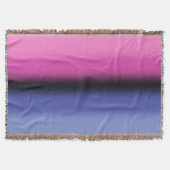 Couverture Drapeau de fierté omnisexuel à dégradé – Drapeau o (Devant)