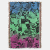 Couverture Drapeau de fierté polysexuel groovy éclectique rét (devant Vertical)