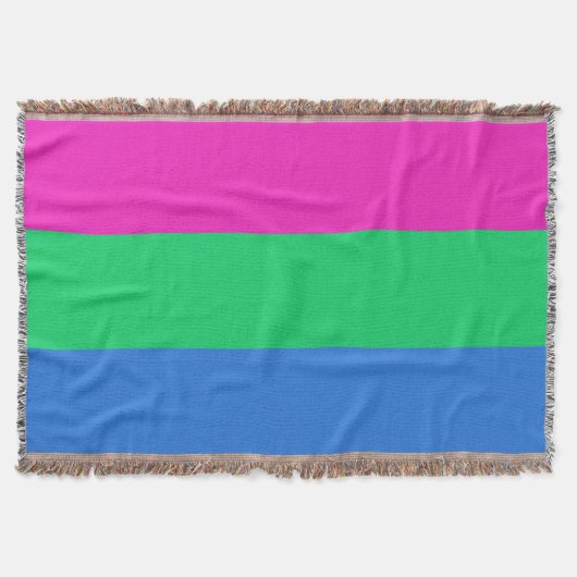 Couverture Drapeau de fierté polysexuelle (Devant)