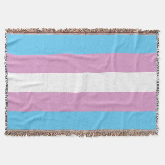 Couverture Drapeau de fierté trans (Devant)