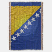 Couverture Drapeau de la Bosnie-Herzégovine Conception patrio (devant Vertical)
