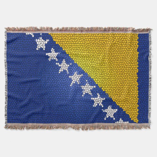 Couverture Drapeau de la Bosnie-Herzégovine Conception patrio (Devant)