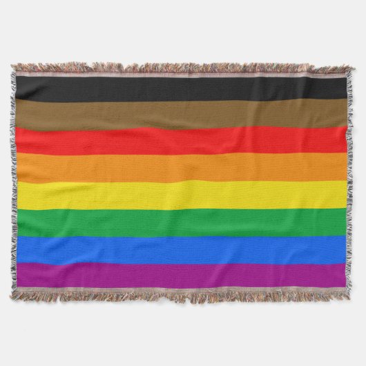 Couverture Drapeau de la fierté arc-en-ciel de Philly (Devant)