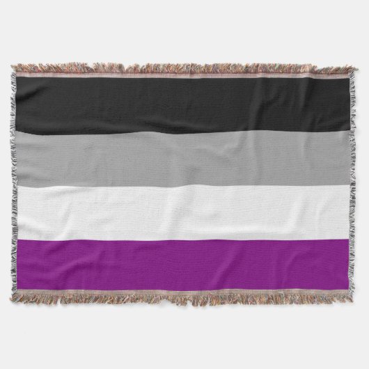 Couverture Drapeau de la fierté asexuelle (Devant)
