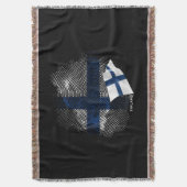 Couverture Drapeau de la Finlande (devant Vertical)