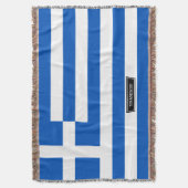 Couverture Drapeau de la Grèce (devant Vertical)