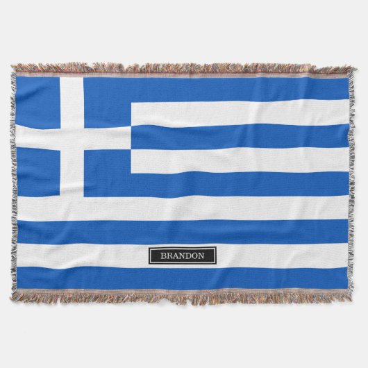Couverture Drapeau de la Grèce (Devant)