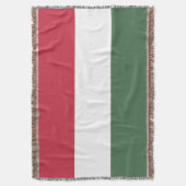 Couverture drapeau de la Hongrie (devant Vertical)