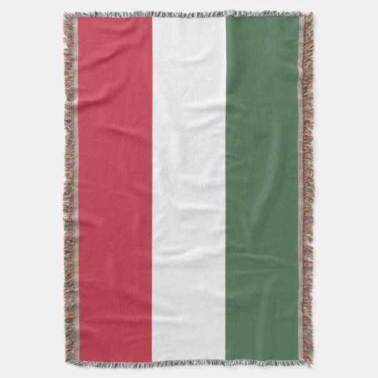 Couverture drapeau de la Hongrie (devant Vertical)