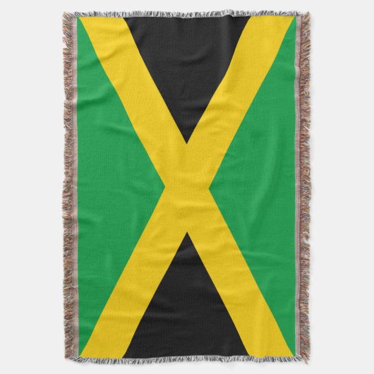 Couverture Drapeau de la Jamaïque (devant Vertical)