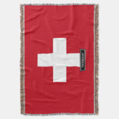 Couverture Drapeau de la Suisse (devant Vertical)