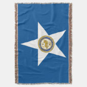 Couverture Drapeau de la ville de Houston (devant Vertical)