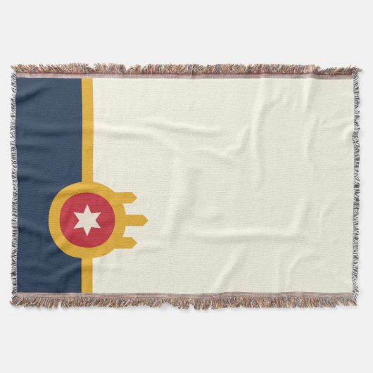 Couverture Drapeau de la ville de Tulsa (Devant)