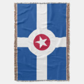 Couverture Drapeau de la ville d'Indianapolis (devant Vertical)