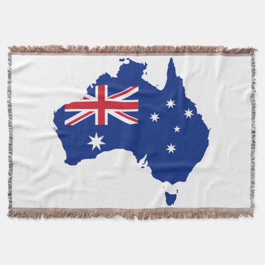 Couverture drapeau de l'Australie (Devant)