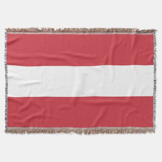 Couverture drapeau de l'Autriche (Devant)