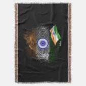 Couverture Drapeau de l'Inde (devant Vertical)