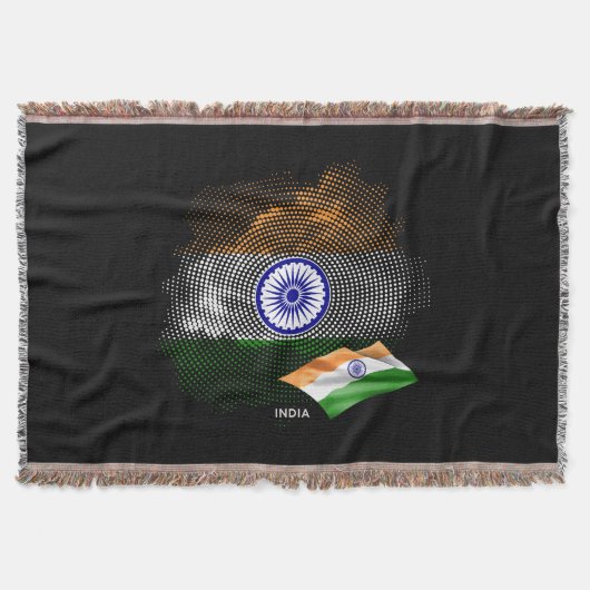 Couverture Drapeau de l'Inde (Devant)