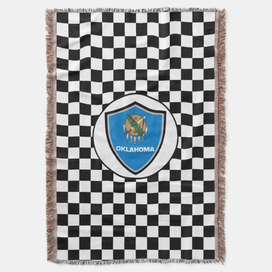 Couverture Drapeau de l'Oklahoma (devant Vertical)