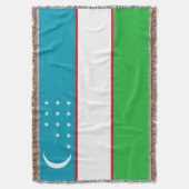 Couverture Drapeau de l'Ouzbékistan (devant Vertical)