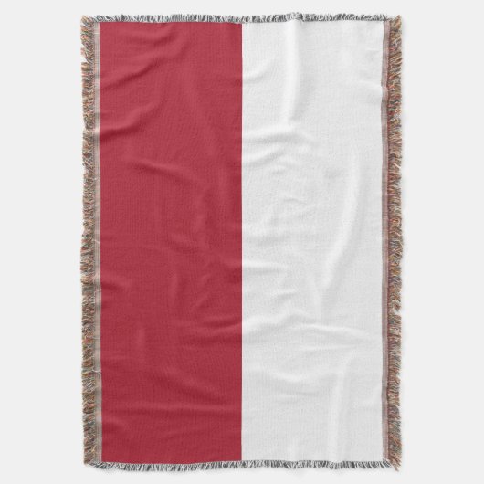 Couverture Drapeau de Monaco (devant Vertical)