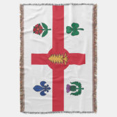 Couverture Drapeau de Montréal (Québec) (devant Vertical)