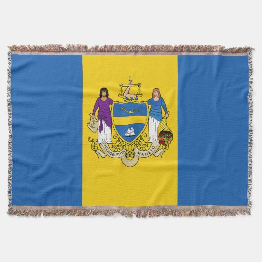 Couverture Drapeau de Philadelphie, Pennsylvanie (Devant)