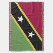 Couverture Drapeau de Saint-Kitts-et-Nevis (devant Vertical)