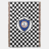 Couverture Drapeau de Virginie (devant Vertical)