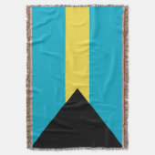 Couverture Drapeau Des Bahamas (devant Vertical)