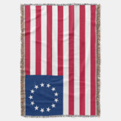 Couverture Drapeau des États-Unis Betsy Ross vers 1777 (devant Vertical)