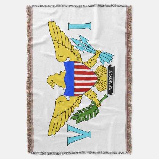 Couverture Drapeau des Îles Vierges américaines (devant Vertical)