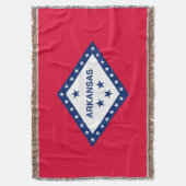 Couverture Drapeau d'État Arkansas (devant Vertical)