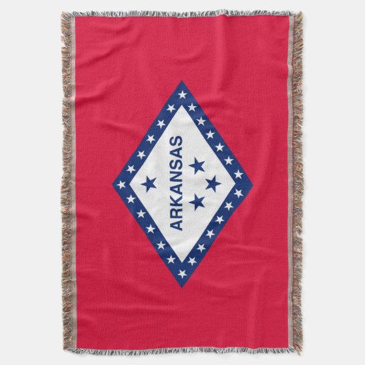 Couverture Drapeau d'État Arkansas (devant Vertical)