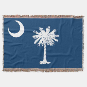 Couverture Drapeau d'État de Caroline du Sud Imprimer Patriot